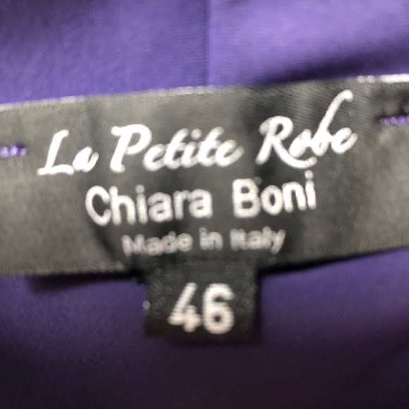 Chiara Boni Shawl Collar Dress - La Petite Robe - Picture 4 of 4